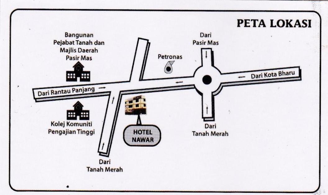 Hotel Nawar Pasir Mas エクステリア 写真